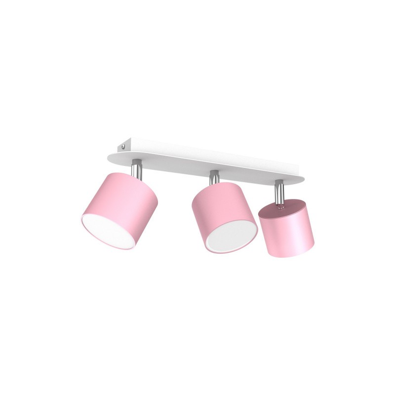 Lampa sufitowa DIXIE PINK 3xGX53