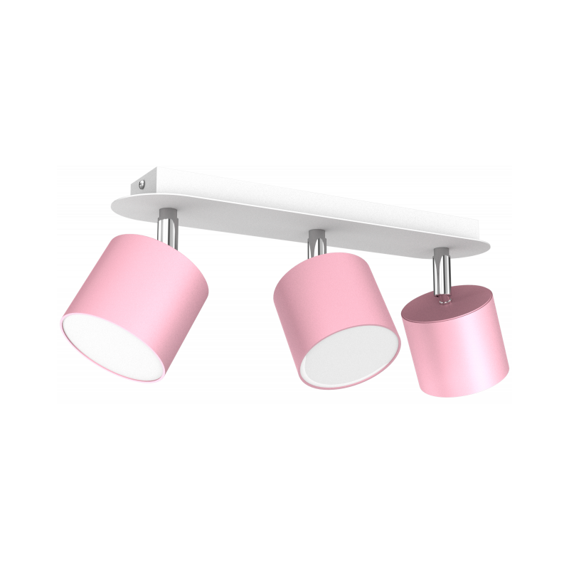 Lampa sufitowa DIXIE PINK 3xGX53