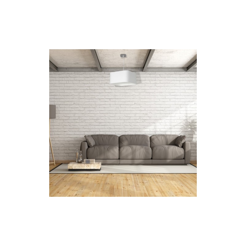 Lampa wisząca NAPOLI WHITE/CHROME 3xE27
