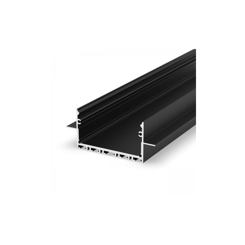 Profil sufitowy LED P23-2 czarny - 2m
