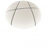 Dekoracyjna okrągła plafoniera LED 40W BOB 40W CCT