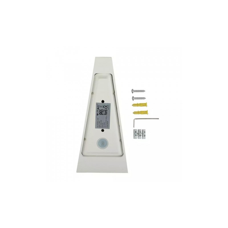 Kinkiet Ścienny V-TAC 6W LED Biały IP65 VT-826 3000K 450lm