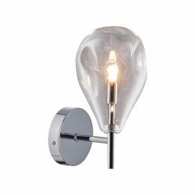 Kinkiet ścienny nowoczesny MB1921-1-CLEAR BASTONI G9