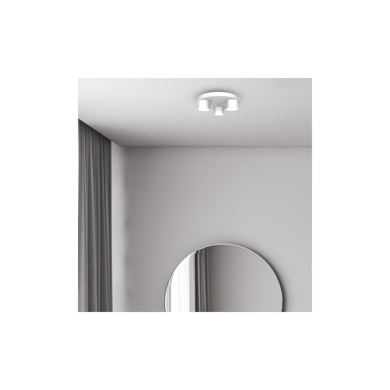 Lampa sufitowa DIXIE White  3xGX53