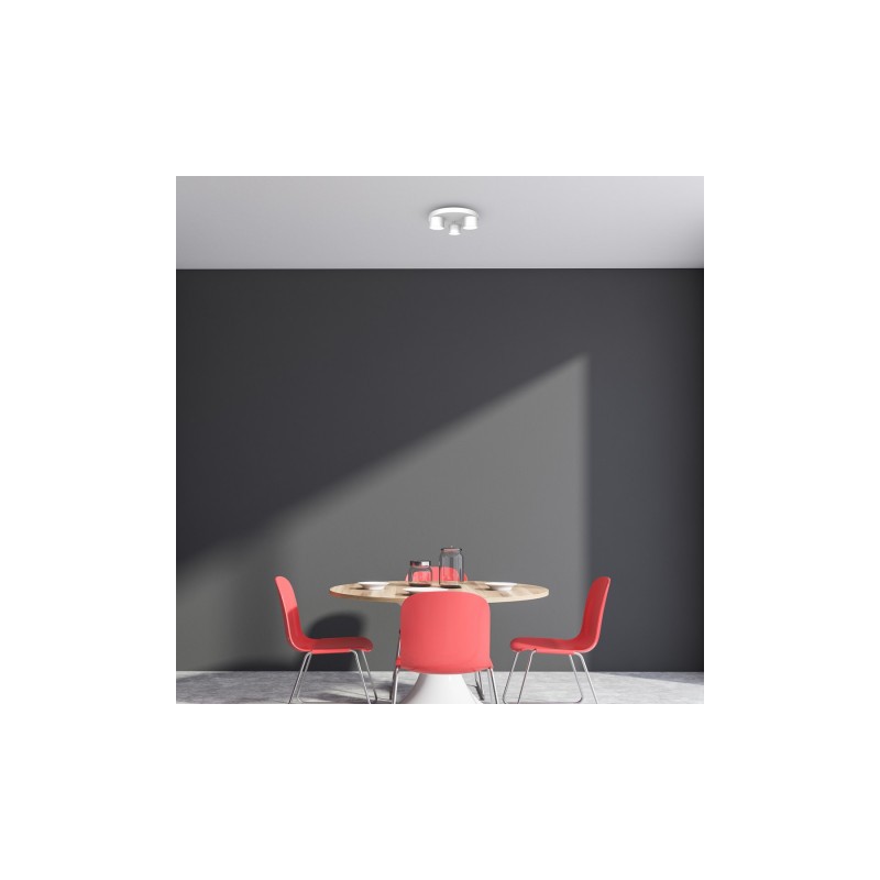 Lampa sufitowa DIXIE White  3xGX53