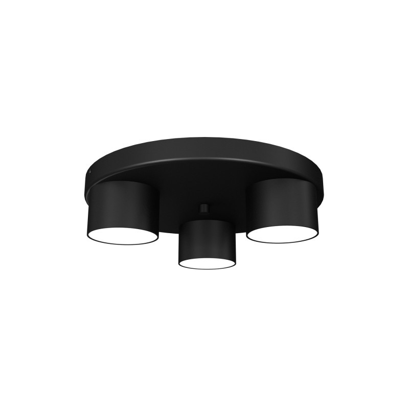 Lampa sufitowa DIXIE Black  3xGX53