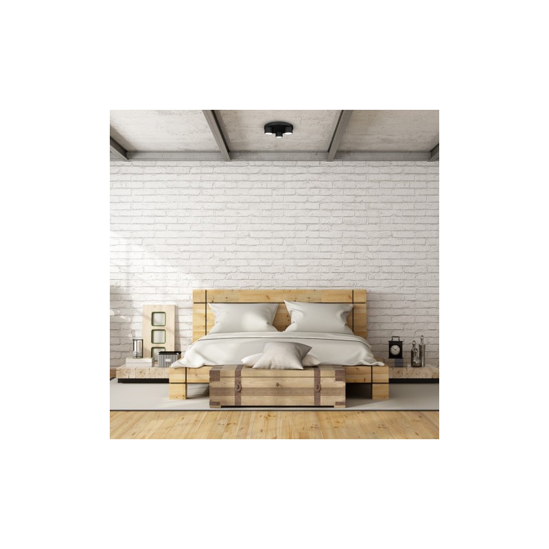 Lampa sufitowa DIXIE Black  3xGX53
