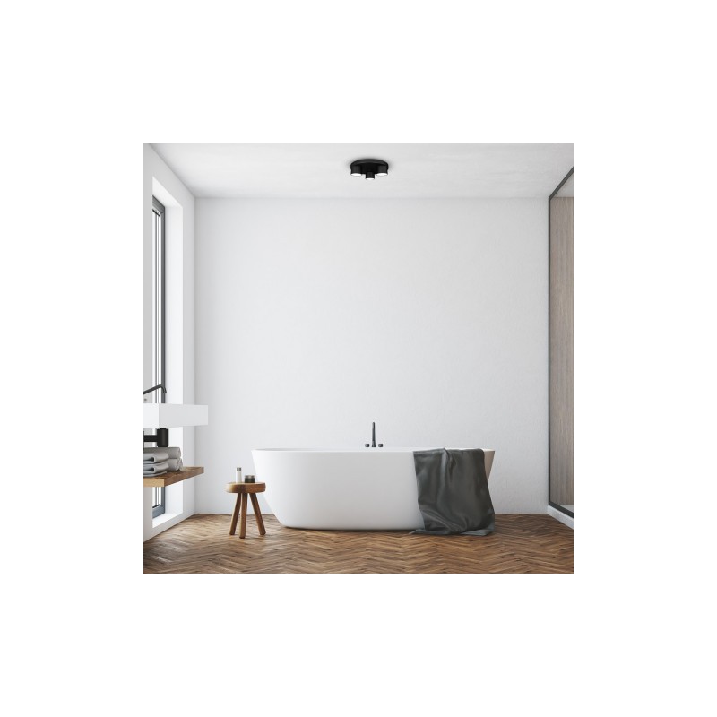 Lampa sufitowa DIXIE Black  3xGX53
