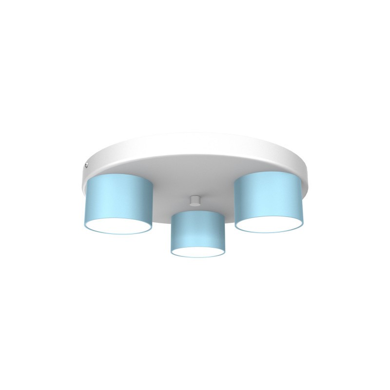 Lampa sufitowa DIXIE Blue/White 3xGX53