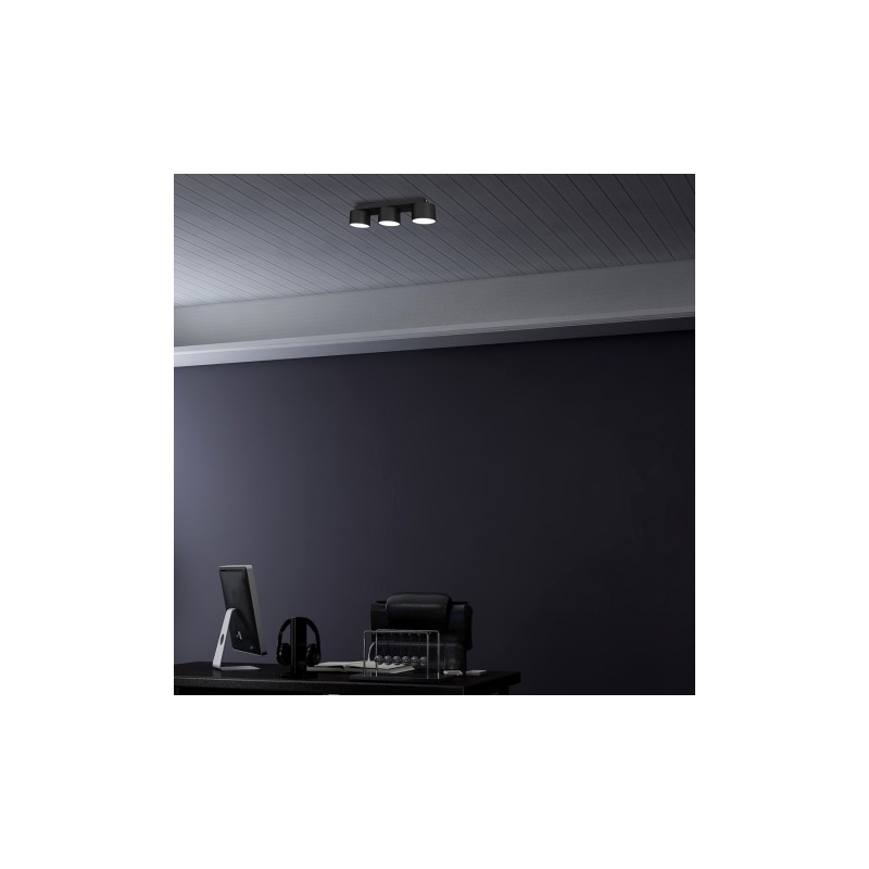 Lampa sufitowa DIXIE Black  3xGX53
