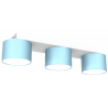 Lampa sufitowa DIXIE Blue/White 3xGX53