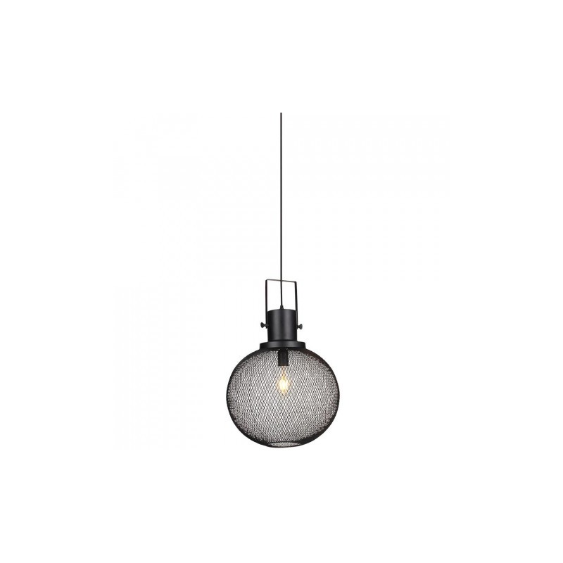 Oprawa Wisząca V-TAC Czarny Metal Globe fi300mm VT-7332