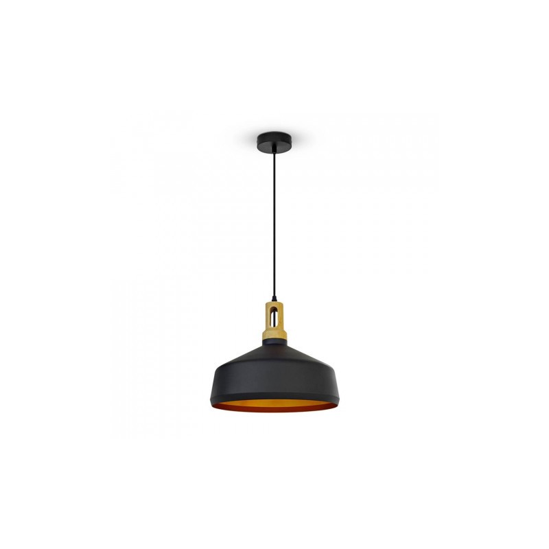 Oprawa Wisząca V-TAC Modern Czarny Drewno VT-75456