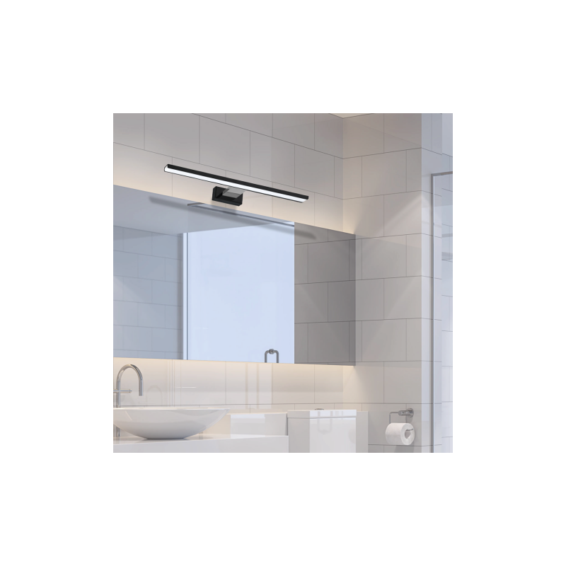 Kinkiet SHINE BLACK/CHROME 13,8W LED