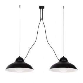 Lampa wisząca GUSTAV BLACK 2xE27