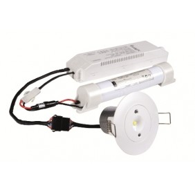 Oprawa awaryjna Starlet White 3W SO - autotest