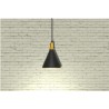 Oprawa Wisząca V-TAC Modern Drewnoen Top Czarny Color VT-7525