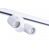 Dwupunkowa oprawa MEGARA TRACK 3LINE GU10 WH AZ4442