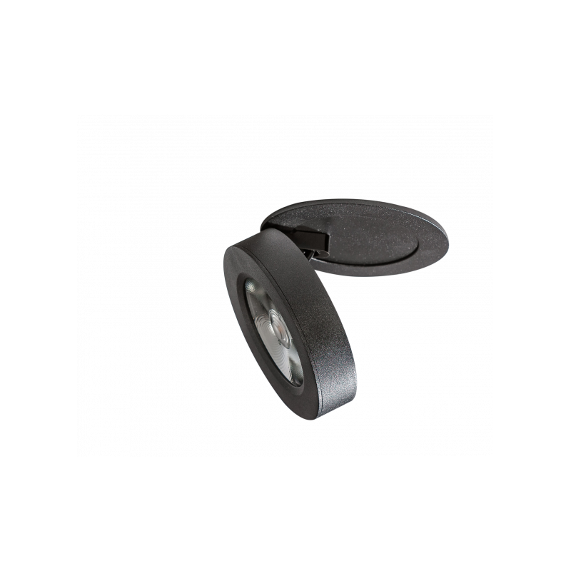 Czarny reflektor do wbudowania FRIDA 12W 3000K BK AZ4527