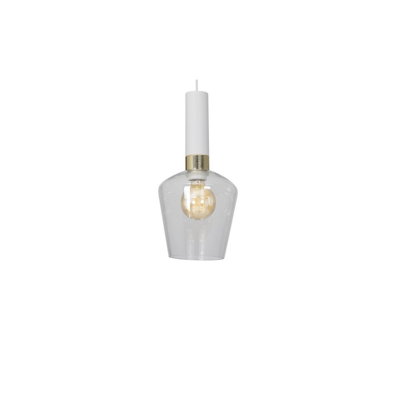 Lampa wisząca ROMA WHITE 1xE27