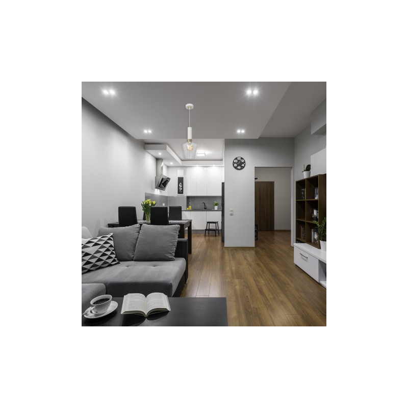 Lampa wisząca ROMA WHITE 1xE27