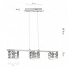LAMPA WISZĄCA ALEX  3X5W LED
