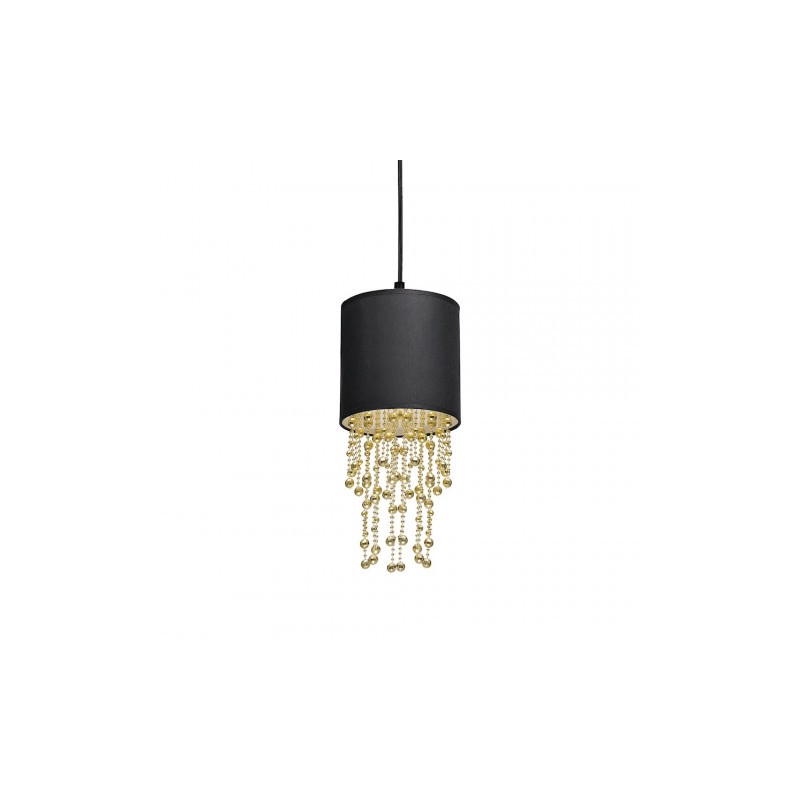Lampa wisząca ALMERIA BLACK/GOLD 1xE27