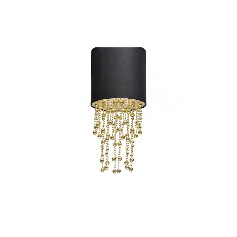 Lampa wisząca ALMERIA BLACK/GOLD 1xE27