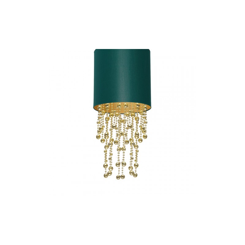 Lampa wisząca ALMERIA GREEN/GOLD 1xE27