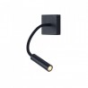 Oprawa LED V-TAC 3W Kinkiet Hotel Łóżko Czarny COB CREE VT-2903 3000K 150lm 3 Lata Gwarancji
