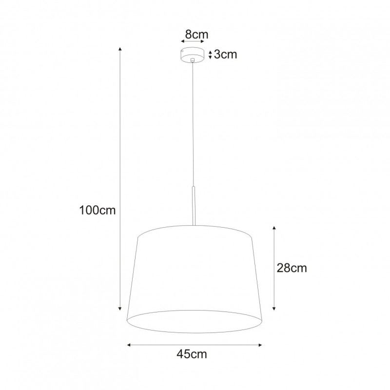 Lampa wisząca K-4370 z serii REMI GRAY