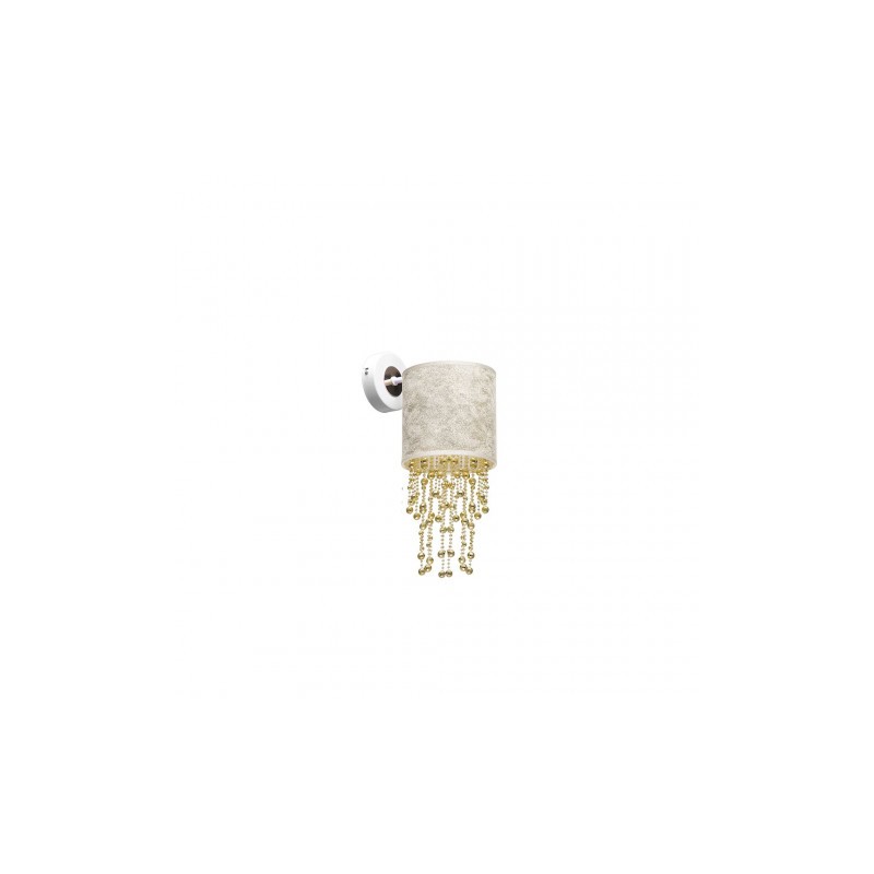 Kinkiet ALMERIA WHITE/GOLD 1xE27