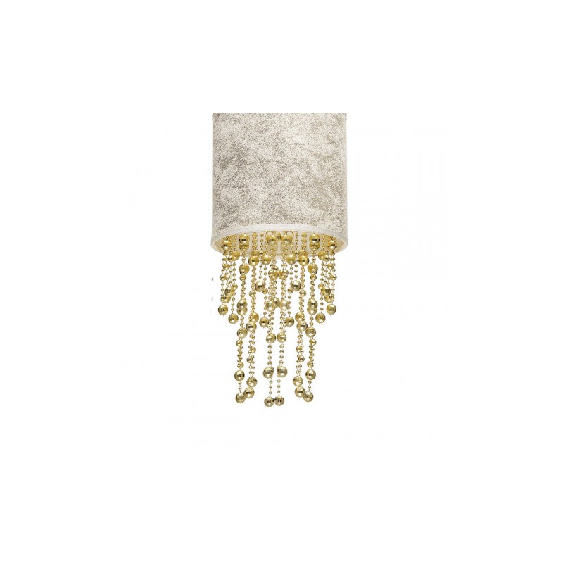 Lampa wisząca ALMERIA WHITE/GOLD 1xE27