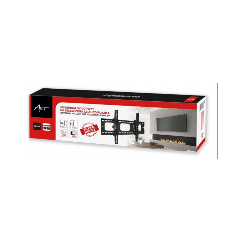 UCHWYT DO TV LCD/LED/PLAZMA 32-100" 100KG AR-08 ART reg. w pionie
