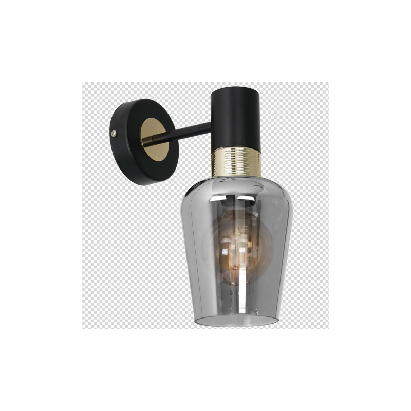 Kinkiet ROMA BLACK 1xE27