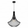 Lampa wisząca CESTA BLACK 1xE27