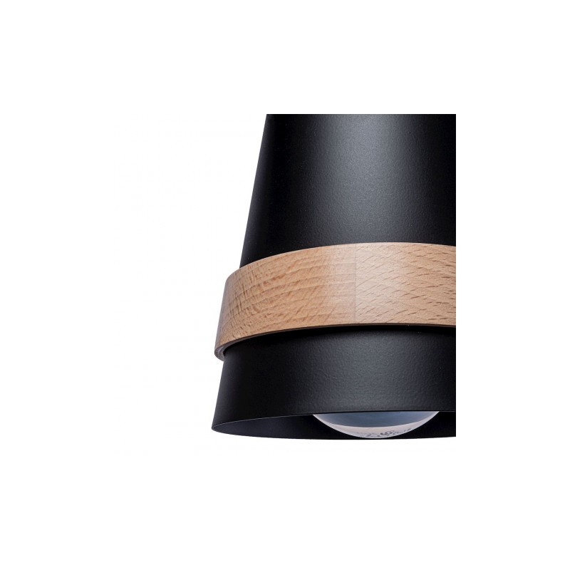 Lampa sufitowa VENEZIA BLACK 3xE27