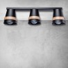 Lampa sufitowa VENEZIA BLACK 3xE27