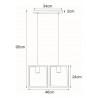 Lampa wisząca K-4032 z serii LAVAYA K-4032