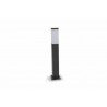 Lampa Ogrodowa 24V Kwadrat 65Cm - Czarna - Biała Ciepła