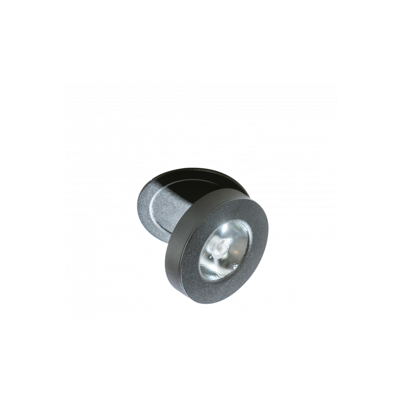 Czarny reflektor do wbudowania FRIDA 7W 4000K BK AZ4524