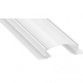 Profil aluminiowy do taśm LED - VEDA - biały - 1 metr