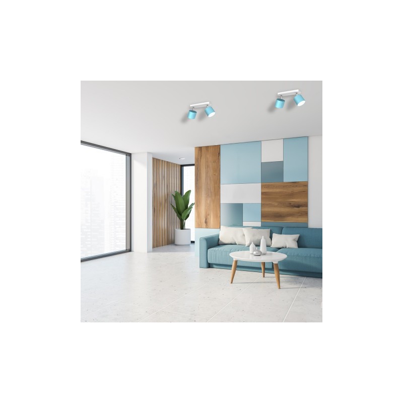 Lampa sufitowa DIXIE BLUE 2xGX53