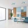 Lampa sufitowa DIXIE BLUE 2xGX53