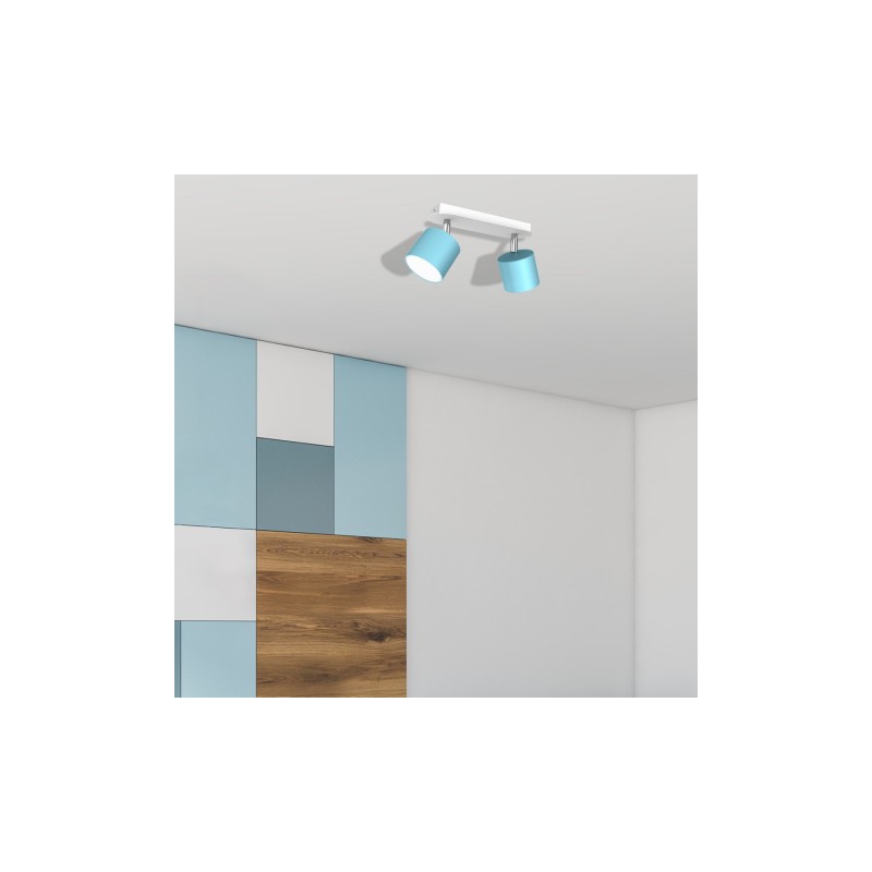 Lampa sufitowa DIXIE BLUE 2xGX53