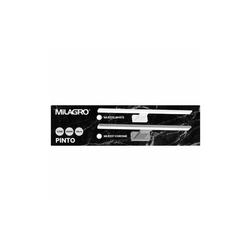 Kinkiet PINTO WHITE 12W LED 50cm