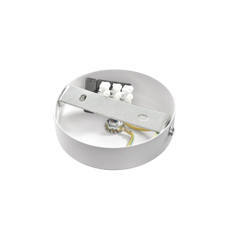 Lampa wisząca CLARK WHITE/GOLD 1xE27