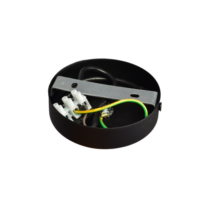 Kinkiet SALMA BLACK / WOOD 1xE27 60W
