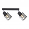 Lampy na listwie K-4561 z serii TROY BLACK