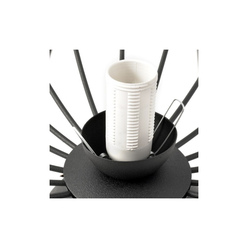 Lampa Sufitowa KRONOS BLACK 1xE14